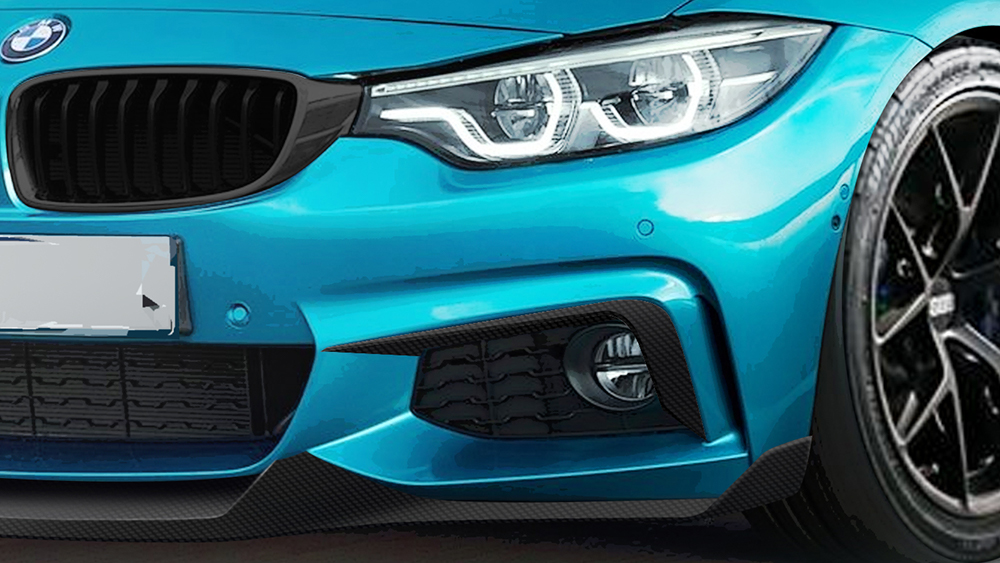 Morph Auto Design Fang Upper Valences for 2014+ BMW 4-Series